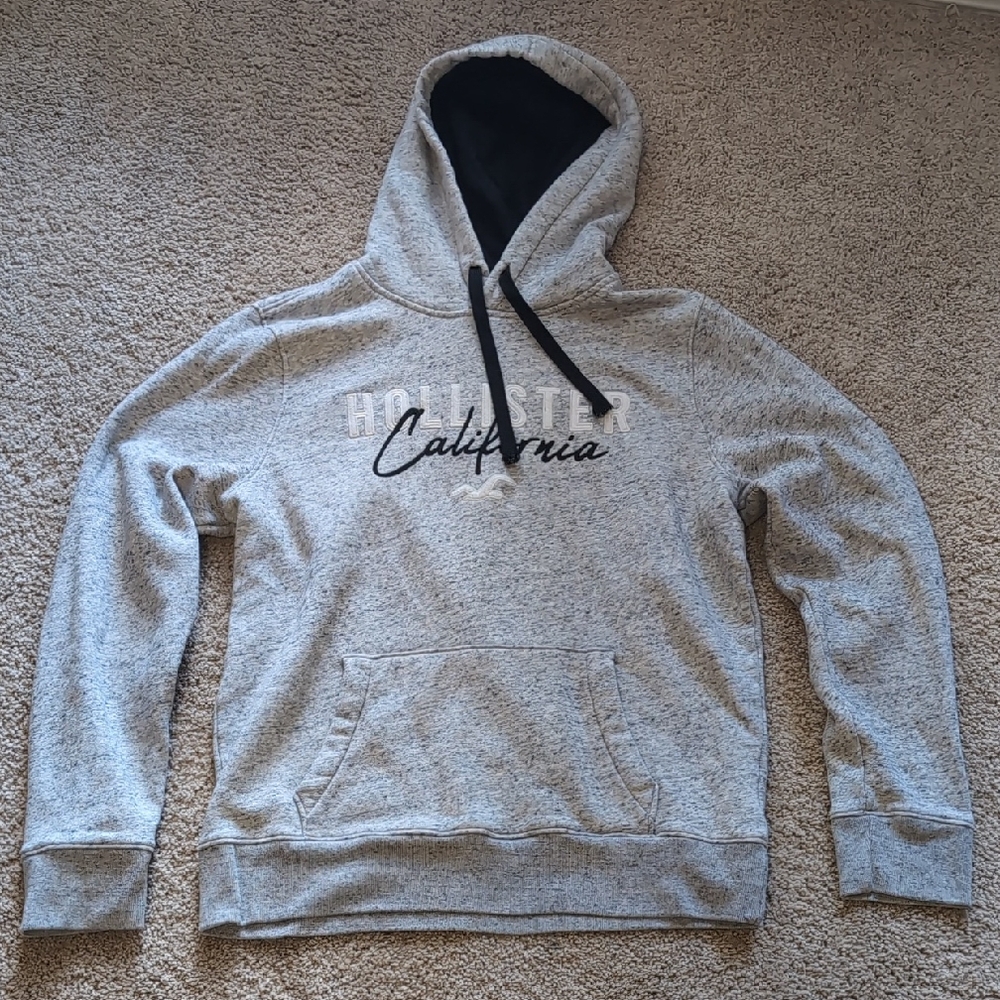 Hollister Light Gray California Hoodie